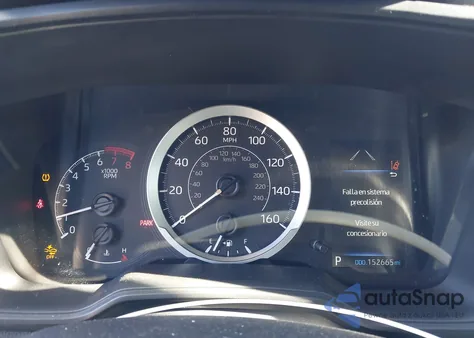 2022 Toyota Corolla Le из США, поврежденный, VIN 5YFEPMAE8NP386277